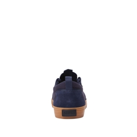 Supra Mens FLOW Navy/Gum Low Top Shoes | CA-10090